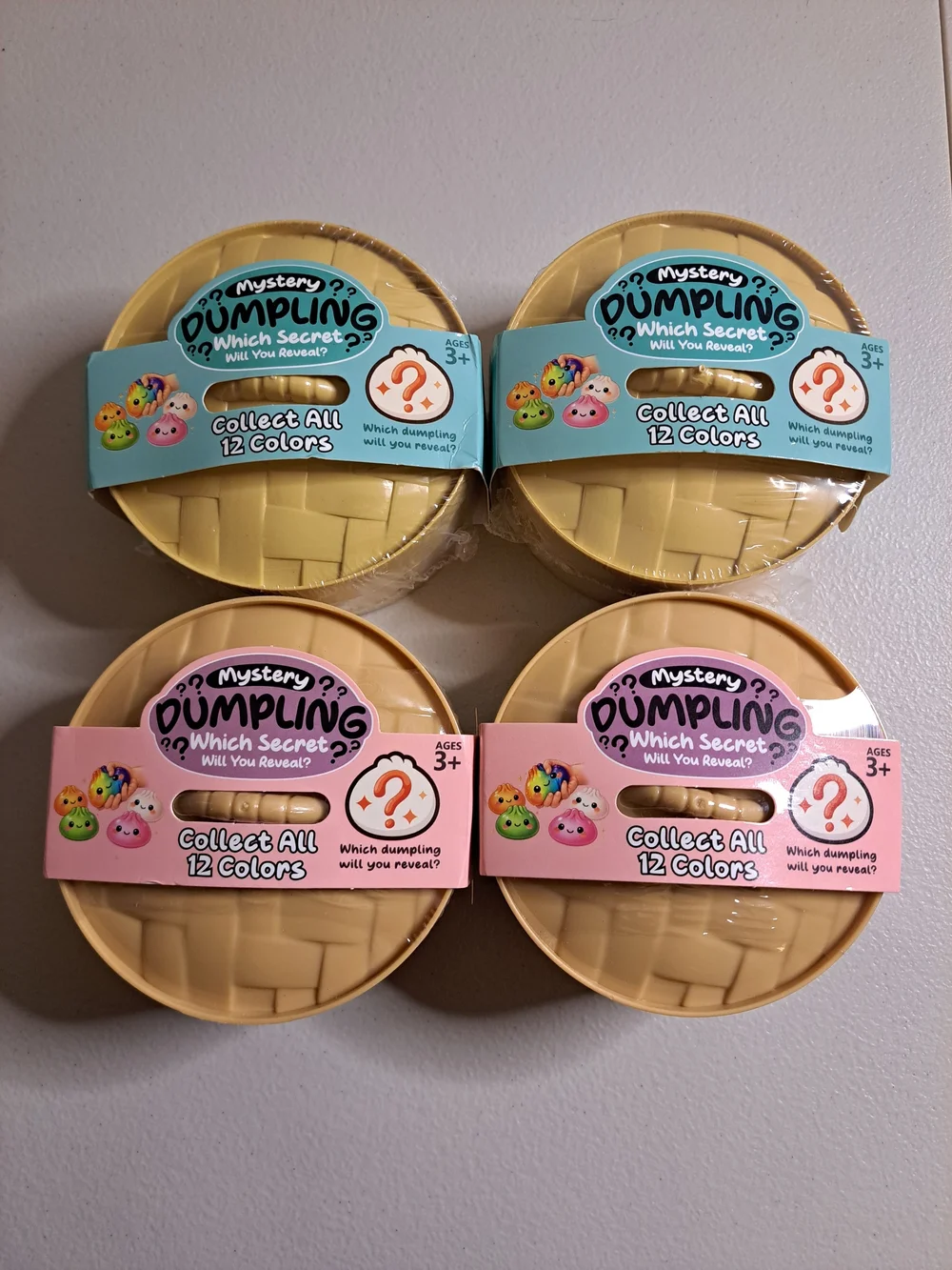 4 Pack Collectible Surprise Toy